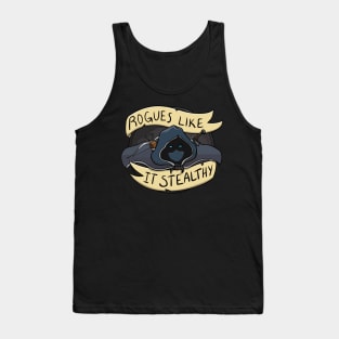 Rogues Like It Stealth - DnD Class D20 Tank Top